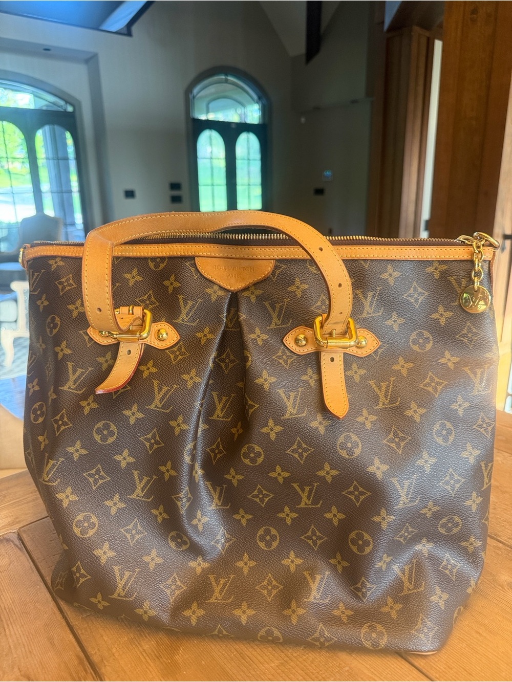 Authentic Louis Vuitton Palermo Tote GM Excellent interior/ canvas Pristine